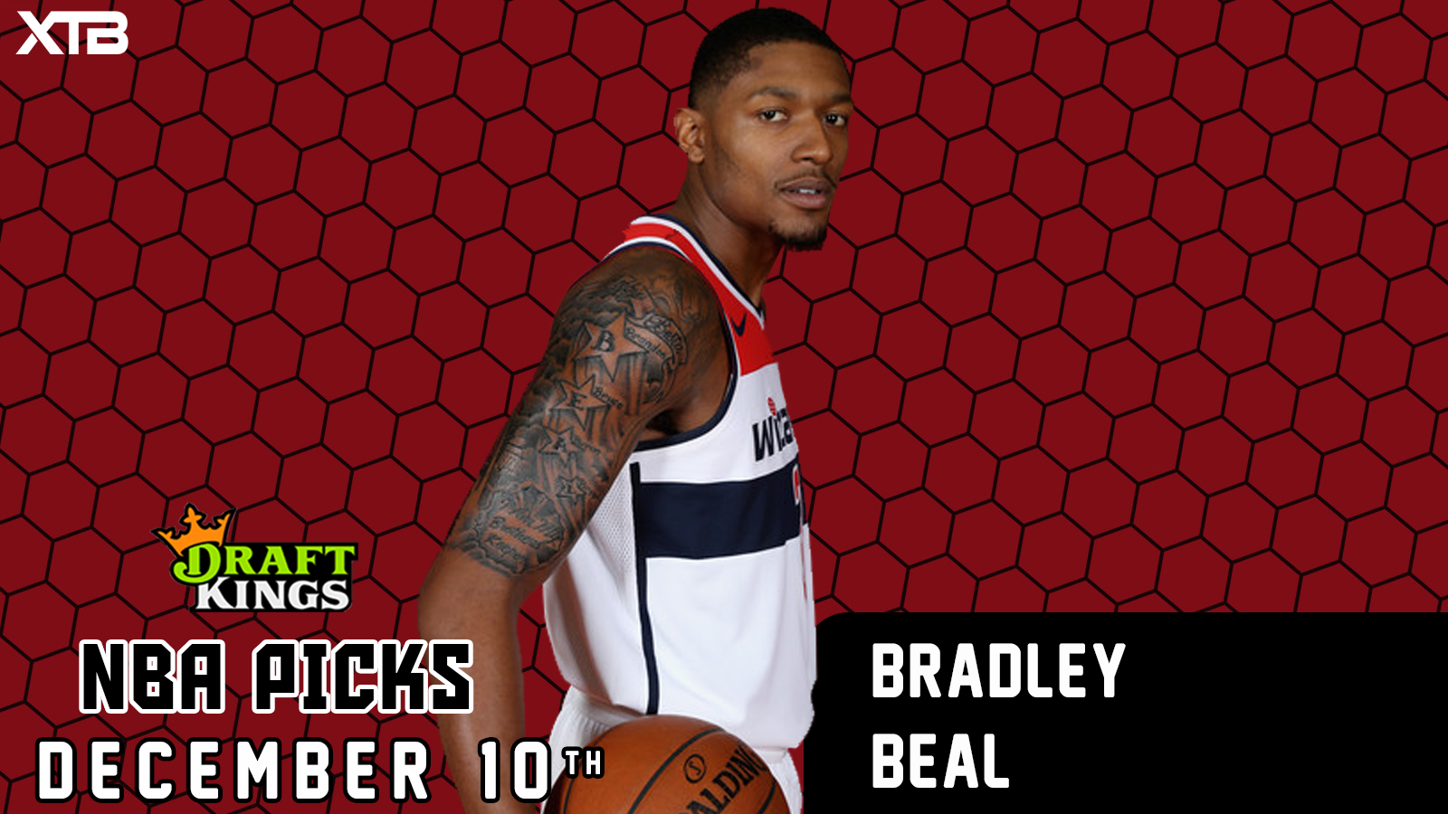 Bradley Beal Best NBA DraftKings Lineup